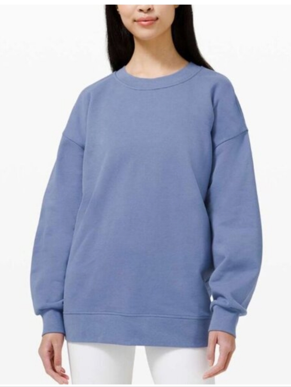 Lululemon Perfectly Oversized Crew Sweatshirt Women's 6 Pullover Water Drop